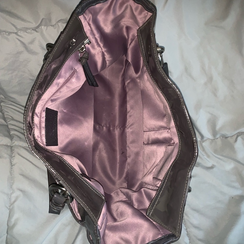 Patton leather grey Coach bag - Picture 2 of 4